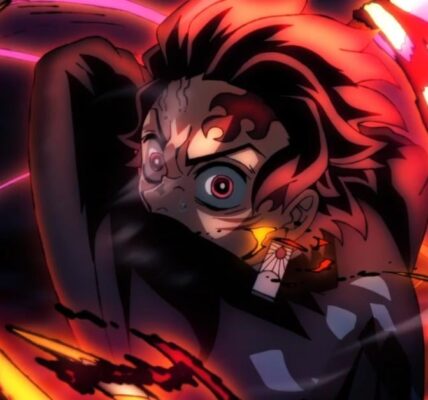 Tanjiro latihan bersama Gyomei di pegunungan dalam arc Kimetsu no Yaiba 2025 Hashira Training