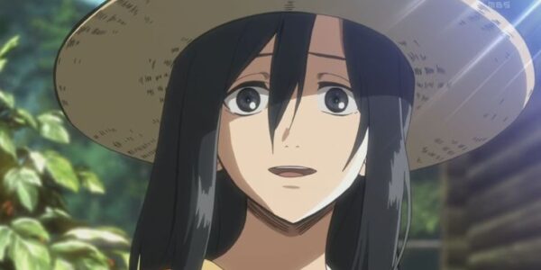 Mikasa dan Annie dalam suasana murung dari OVA Attack on Titan Lost Girls Remaster 2025