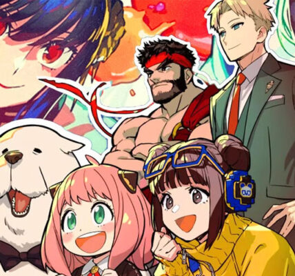 Anya Forger memakai kostum Chun-Li dalam kolaborasi Spy x Family Street Fighter 2025