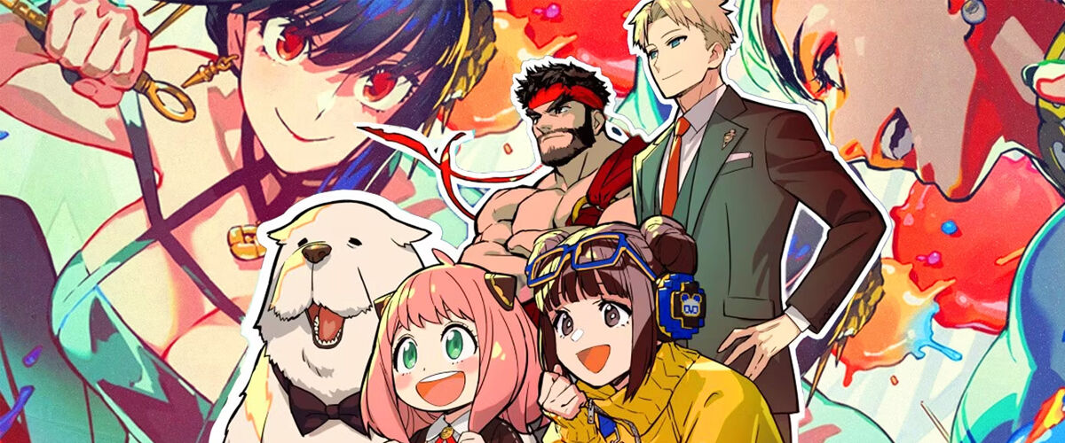 Anya Forger memakai kostum Chun-Li dalam kolaborasi Spy x Family Street Fighter 2025