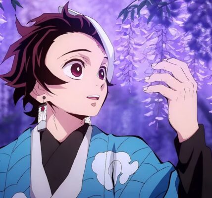 Tanjiro dan Hashira berdiri bersama dalam scene Demon Slayer Season 4