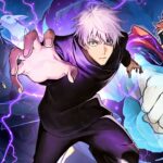 Yuji ,Megumi, yuta , dan gojo sedang dalam mode bertarung