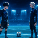 Duel Isagi Yoichi dan Kaiser di stadion futuristik Blue Lock Neo Era 2025