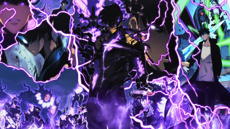 Sung Jin-Woo berdiri dengan pasukan bayangan dalam Solo Leveling Season 3 2025