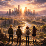 Kota modern di atas reruntuhan lama dalam Attack on Titan Next Generation 2025